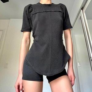 🖤FREE PEOPLE SMOCKED WAFFLE BABYDOLL TOP🖤